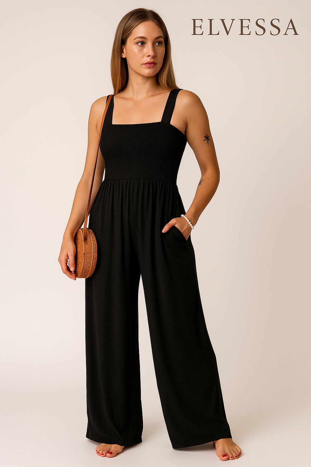 Elvessa Isla Lounge Jumpsuit