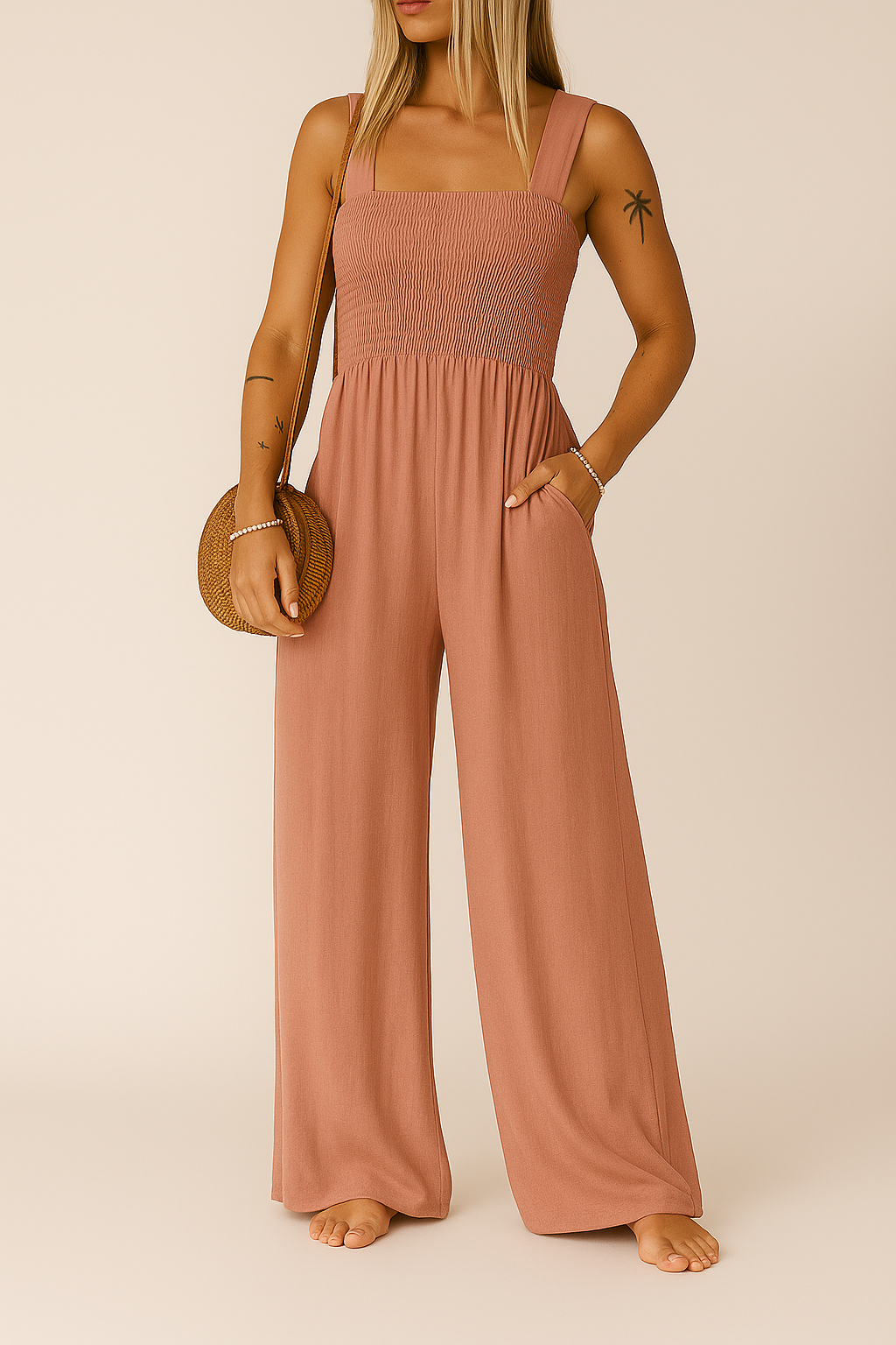 Elvessa Isla Lounge Jumpsuit