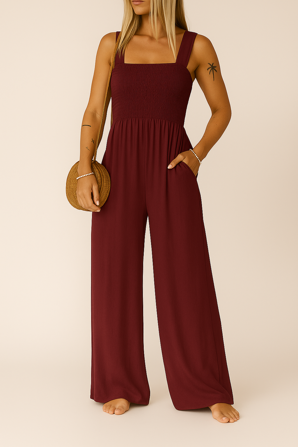 Elvessa Isla Lounge Jumpsuit