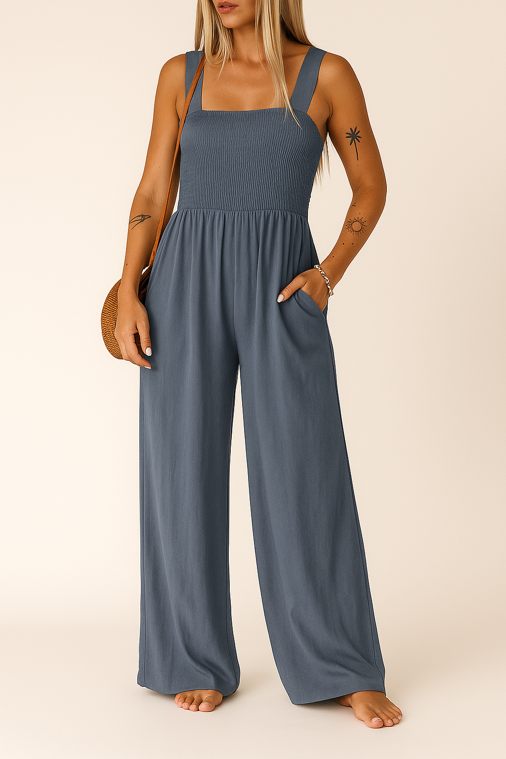 Elvessa Isla Lounge Jumpsuit